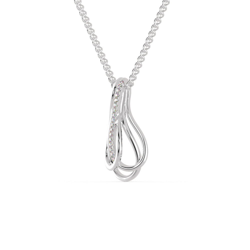 Open balloon Diamond Necklace For Women